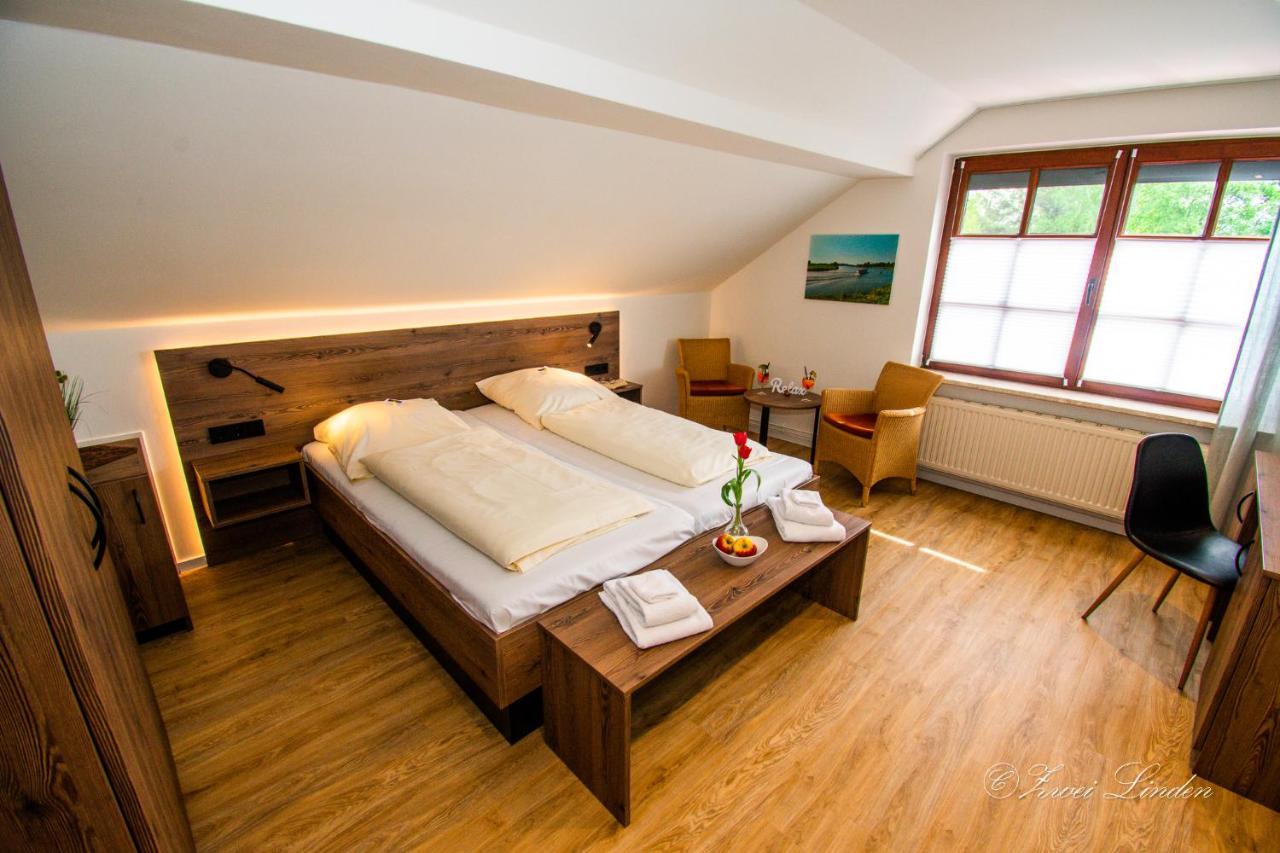 Hotel Zwei Linden - Links Der Elbe - Niedersachsen Balje Extérieur photo